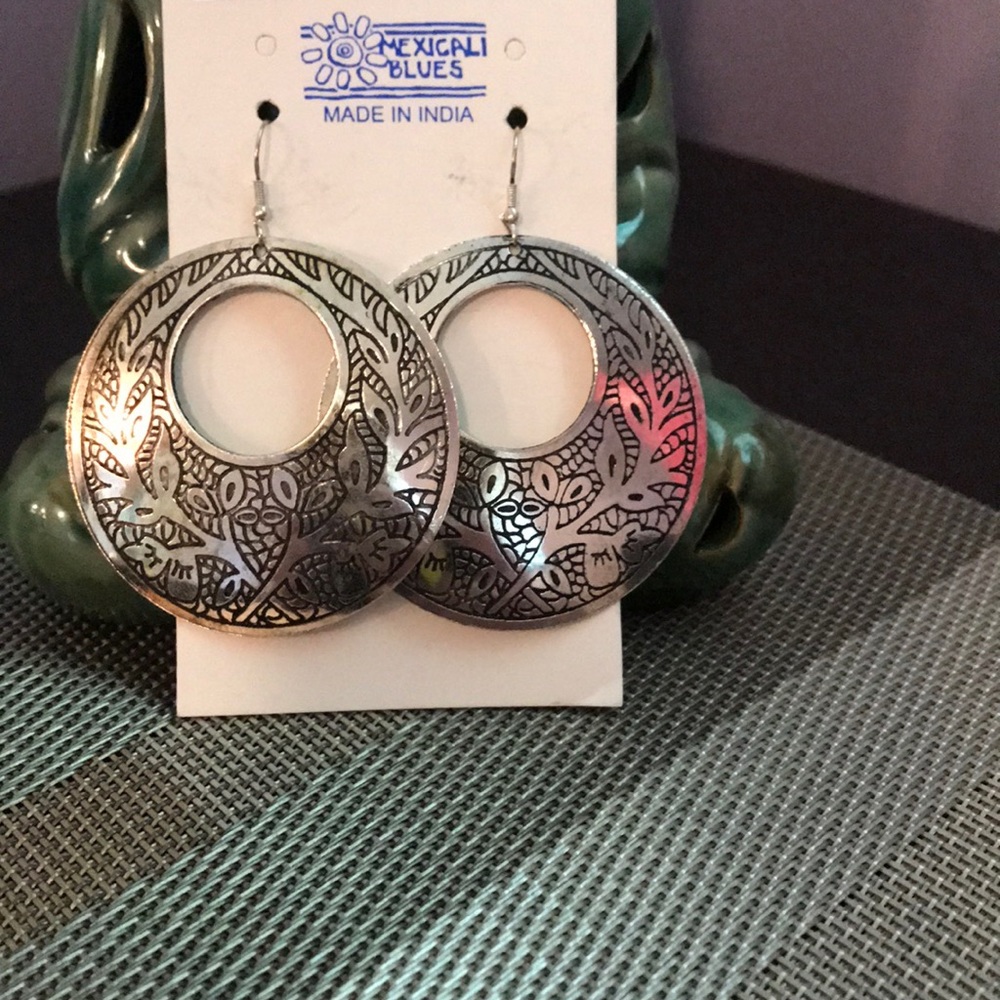 Adorable Hobo Silver Earrings